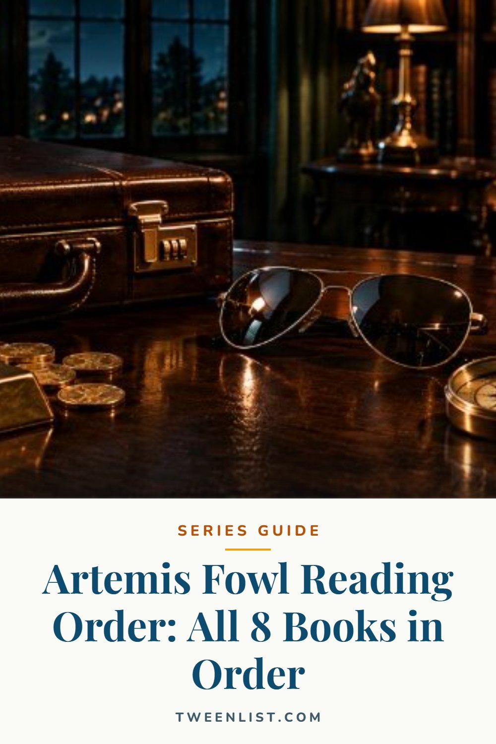 Artemis Fowl Reading Order: All 8 Books in Order — pin graphic