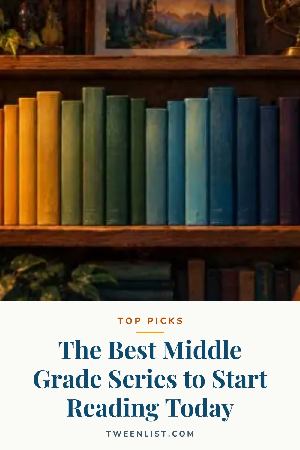 The Best Middle Grade Series to Start Reading Today — pin graphic