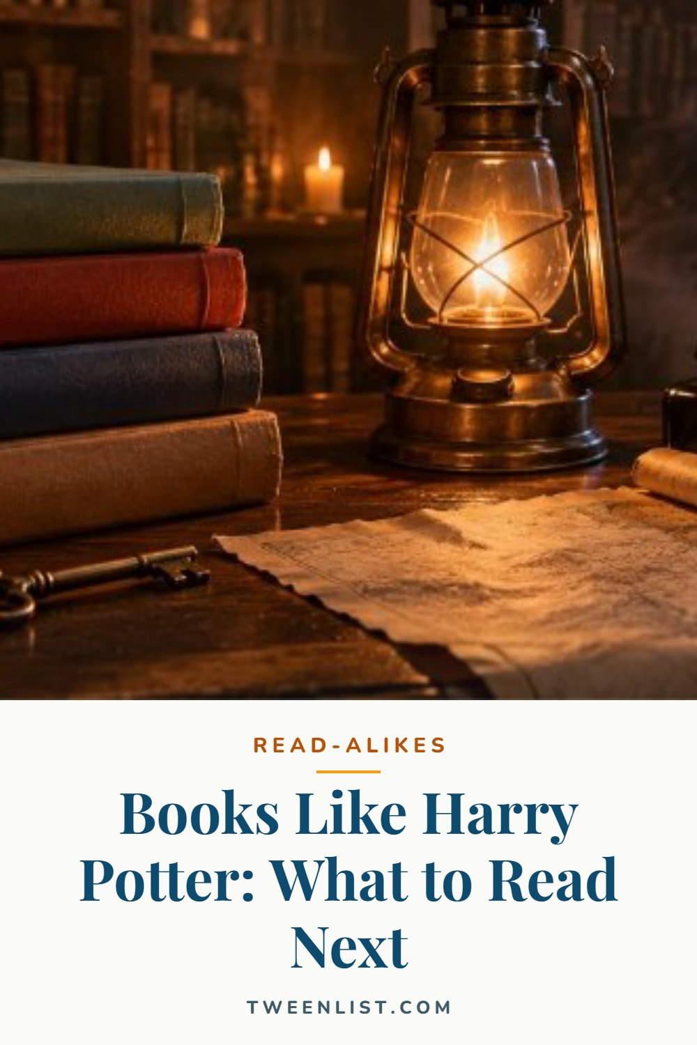 Books Like Harry Potter: What to Read Next — pin graphic