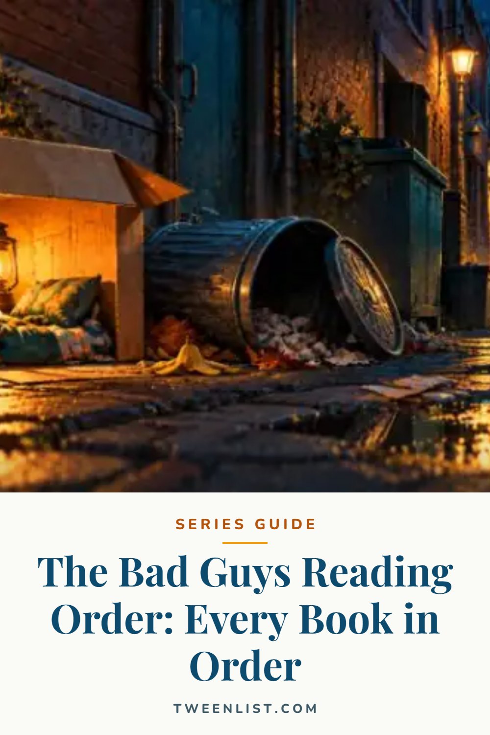 The Bad Guys Reading Order: Every Book in Order — pin graphic