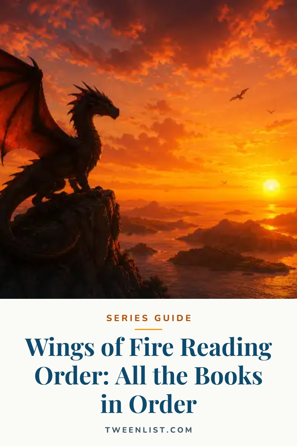 Wings of Fire Reading Order: All the Books in Order — pin graphic